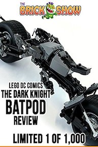 Review: Lego DC Comics The Dark Knight Batpod Review Limited 1 of 1,000