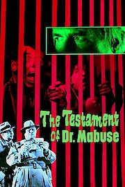 Testament of Dr. Mabuse poster