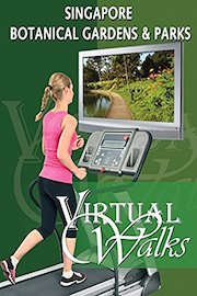Treadmill Video Botanical Gardens for indoor walking, treadmill and cycling workouts