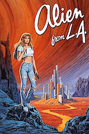 Alien from L.A. poster