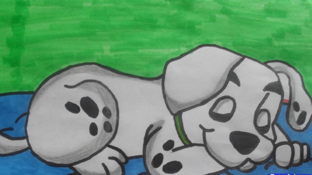 Watch Art Time! Learn Drawing and Coloring with Video Tutorial Lessons Dalmatian Online