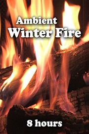 Ambient Winter Fireplace (8 hours)