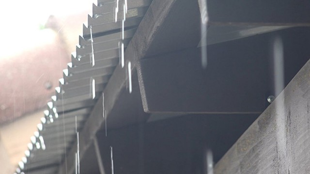 Watch Rain and Thunder [Dark Screen 10 hours] Relaxing Ambient Rainfall and Thunderstorm Sounds for Sleeping on a Tin Metal Roof Online