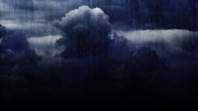 Watch Gentle Rain with Thunder for Sleep and Meditation Online