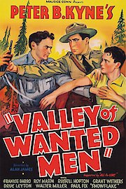 Valley Of Wanted Men poster