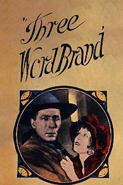 Three Word Brand - Wm. S. Hart western poster