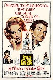 Sunday in New York poster