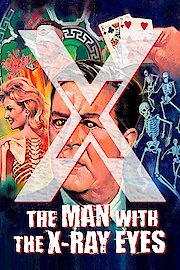 X: The Man with X-Ray Eyes poster