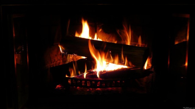 Watch Fireplace 8 Hour Comforting Yule Log for Sleep and Meditation Online