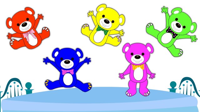 Watch Five Little Bears - Nursery Rhymes Video for Kids Online