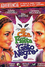 Una Cita Una Fiesta Y Un Gato Negro poster