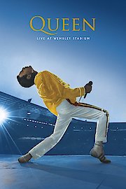 Queen - Live at Wembley Stadium poster