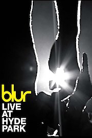 Blur - Live at Hyde Park poster