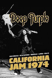 Deep Purple - Live at the California Jam 1974 poster