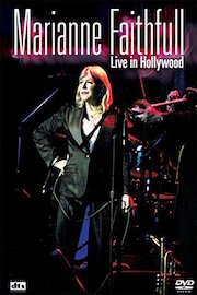 Marianne Faithfull - Live In Hollywood poster