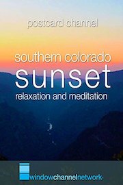 Southern Colorado Sunset relaxation and meditation