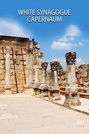 White Synagogue Capernaum poster