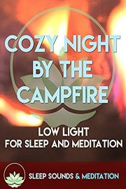 Cozy Night By The Campfire With Ocean Waves (HD)Sleep Sounds & Meditations
