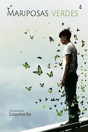 Green Butterflies poster