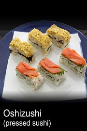 Oshizushi(pressed sushi)