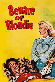 Beware of Blondie poster