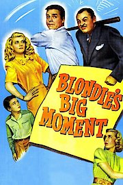 Blondie's Big Moment poster
