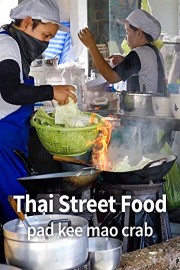 Thai Street Food - Pad Kee Mao Crab!