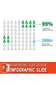 Powerpoint slide design - Infographic Slide