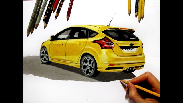 Watch Drawing Ford Focus ST Online