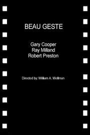 Beau Geste poster