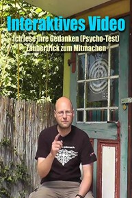 Interaktives Video - Ich lese Ihre Gedanken (Psycho-Test) Zaubertrick zum Mitmachen