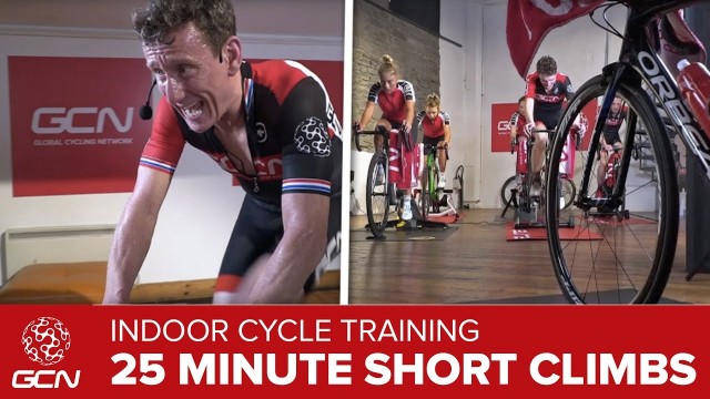 Watch Indoor Cycling - 25 Minute Short Climbs Online