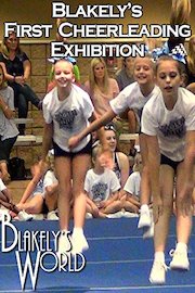 Blakely's First Cheerleading Exhibition poster