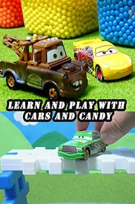 Learn and Play With Cars and Candy