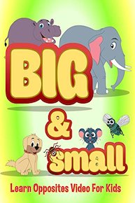 Big and Small - Learn Opposites Video For Kids