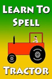 Learn To Spell Tractor poster