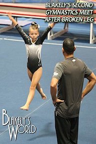 Blakely's Second Gymnastics Meet After Broken Leg