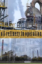 Oil Refinery in Operation