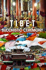 Tibet. Buddhistic ceremony