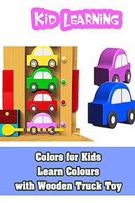 Colors for Kids - Learn Colours with Wooden Truck Toy