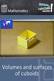 Volumes and surfaces of cuboids - School Movie on Mathematics poster