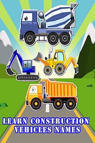 Learn Construction Vehicles Names