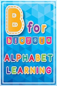 B For Bicycle Alphabets Learning