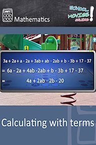 Calculating with terms - School Movie on Mathematics