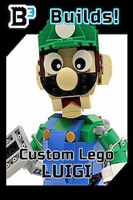 B3 Builds! Custom LEGO Luigi Figure
