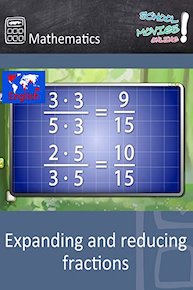 Expanding and reducing fractions - School Movie on Mathematics