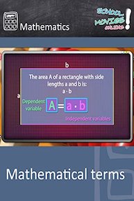 Mathematical Terms - School Movie on Mathematics