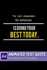 Animated Text Quote in After Effects Tutorial