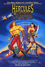 Hercules and Xena - The Animated Movie: The Battle for Mount Olympus poster