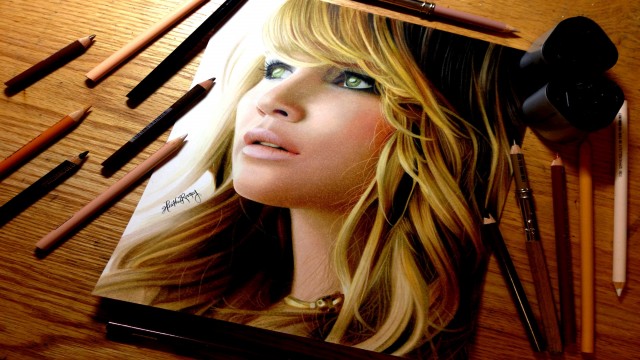 Watch Drawing Jennifer Lawrence Online